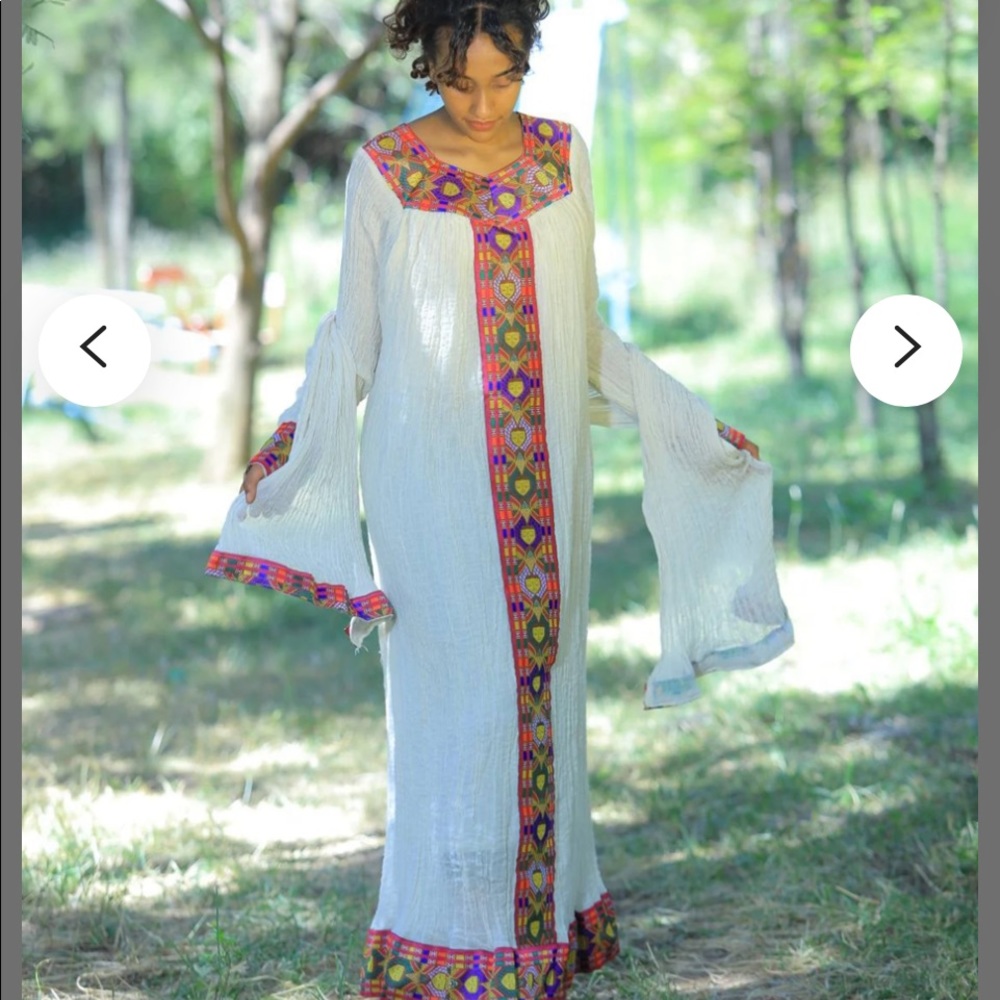 Traditional Ethiopian Dress, Habesha Dress, Hager Libs, Melse, Wedding dress